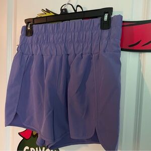 Purple Athletic shorts